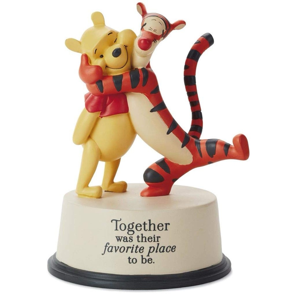 Disney Winnie The Pooh and Tigger Together Figurine